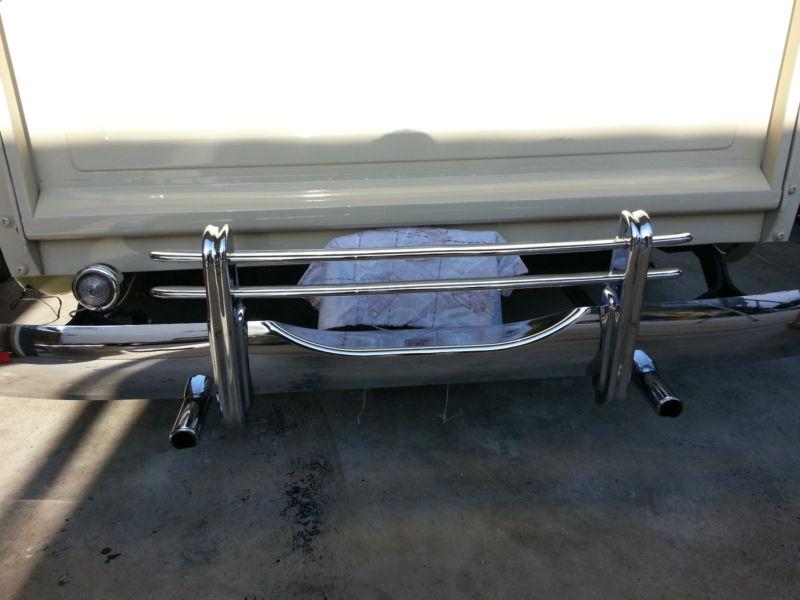 Vintage 22"  bumper grille guard chevy ford dodge 