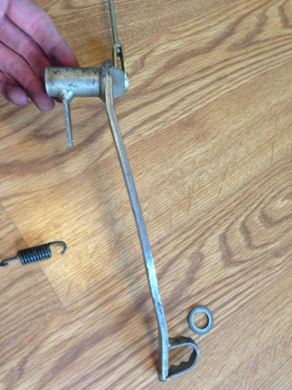 Find 2003 XR70r REAR BRAKE PEDAL & rod XR70 XR50 crf70 crf50 2001 2005