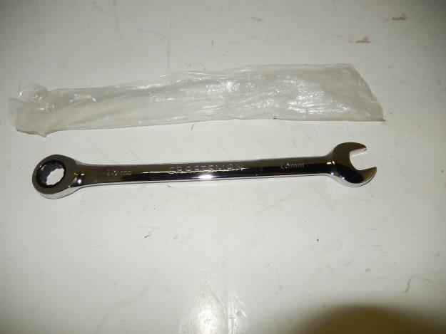 New craftsman 13mm combination ratchet open end wrench 