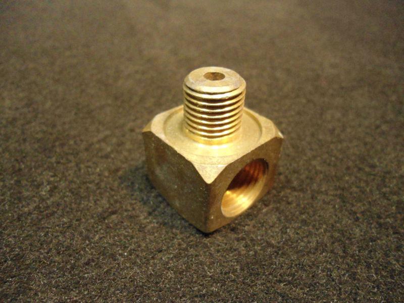 #908484/0908484 oil pan drain elbow 1974-84 omc sterndrive inboard/outboard part