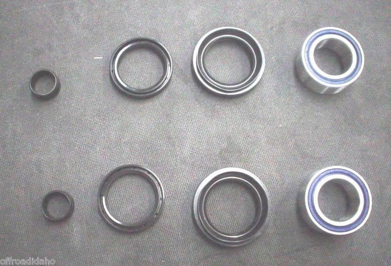 Front wheel bearing kit honda trx400fga fourtrax rancher 4x4 04 05 06 07 400 fga