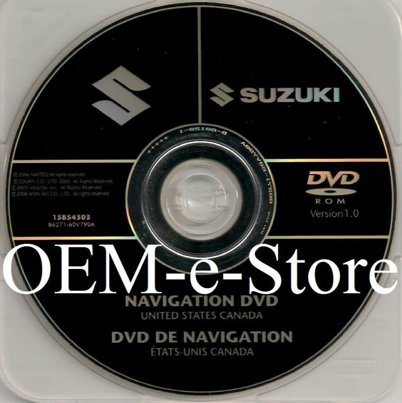 Genuine # 15854303 2007 2008 2009 suzuki xl7 xl premium sport navigation dvd map