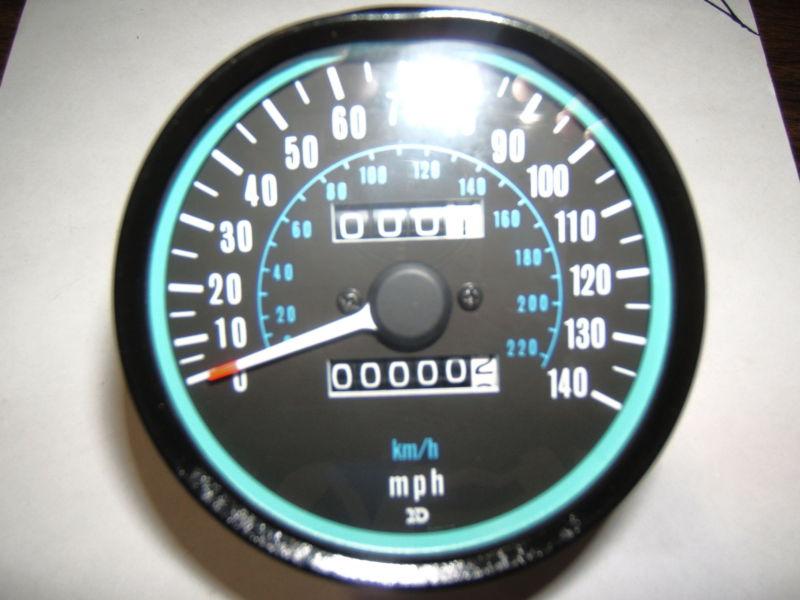Kawasaki kz 650 speedometer mph p# 25005-1037 new!!