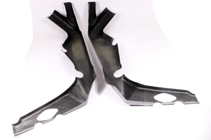 Brand new austin racing triumph 675 carbon fiber frame covers