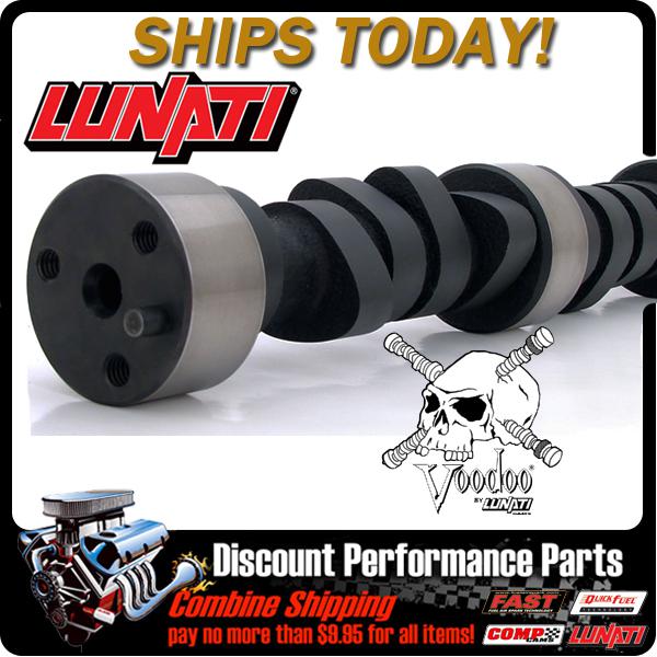 Find LUNATI CHEVY BBC 268/276 VOODOO HYDRAULIC CAM CAMSHAFT 396402427