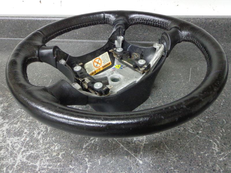 Ford 95-01 Explorer Ranger Steering Wheel Black Leather 1995 - 2001 , US $89.99, image 2