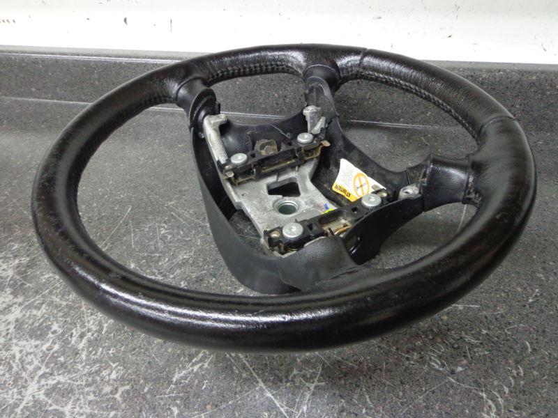 Ford 95-01 Explorer Ranger Steering Wheel Black Leather 1995 - 2001 , US $89.99, image 3