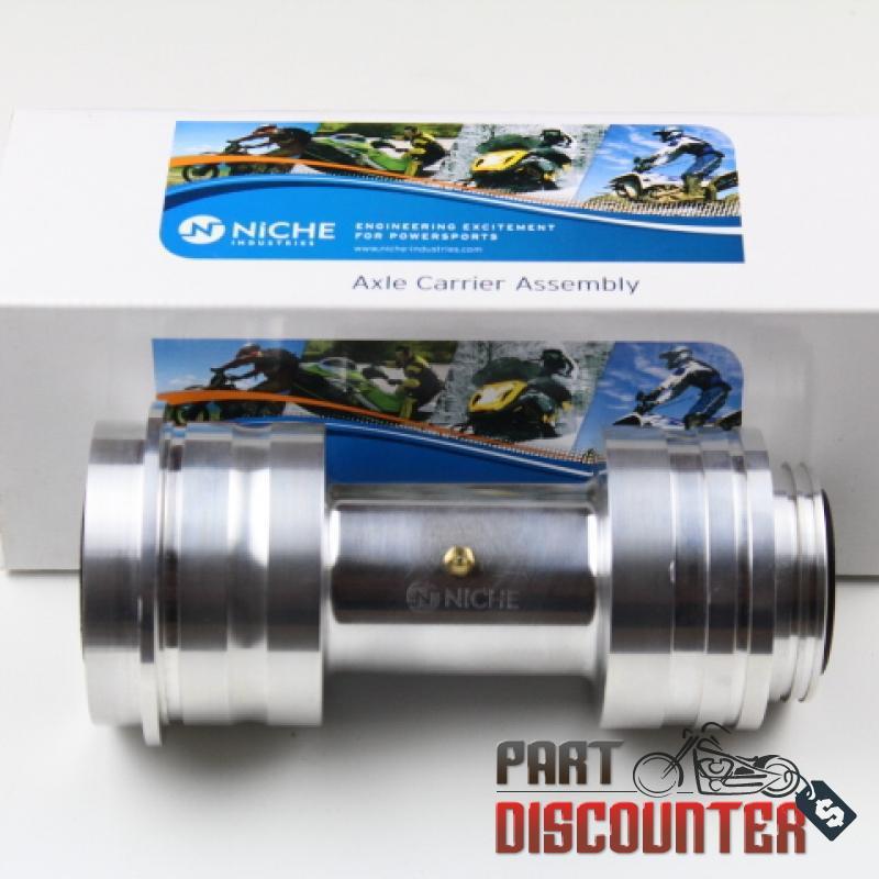 Yamaha raptor 700 forged billet twin row rear axle bearing carrier fits 06-14