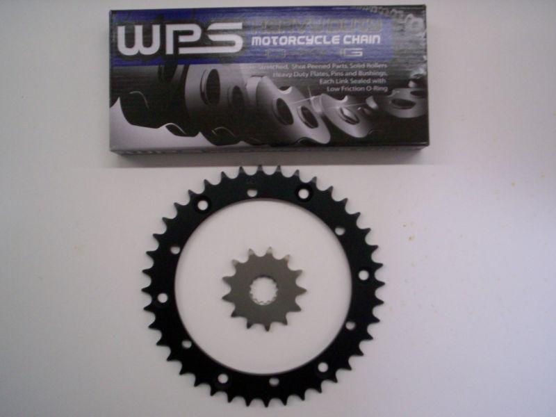 Yamaha raptor 660 sprocket & o-ring chain set 12/40 2001 2002 2003 - 2005 blk