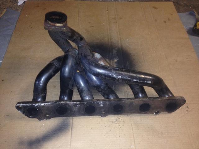 Racing exhaust turbo manifold header for toyota 86-92 supra 7mgte ma70