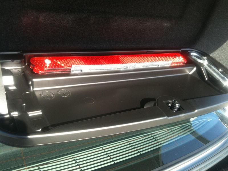 Bmw warning triangle safety road hazard reflector