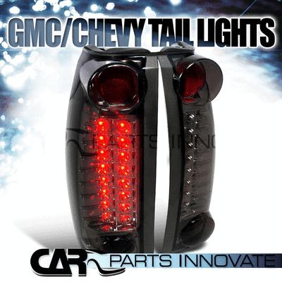 Chevy gmc c/k c10 silverado blazer tahoe led tail light rear lamp altezza smoke