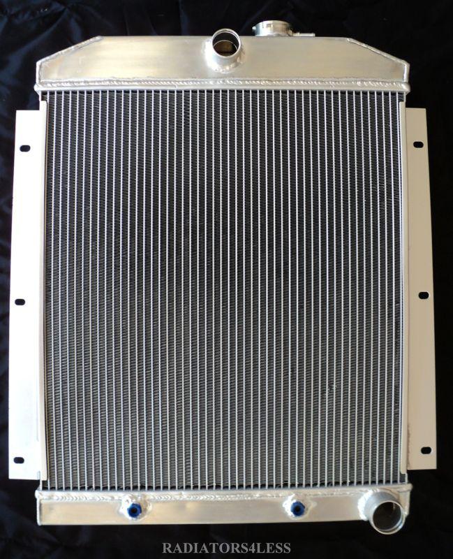 Find NEW 4 ROW ALL ALUMINUM RADIATOR 47 48 49 50 51 52 53 54 CHEVY