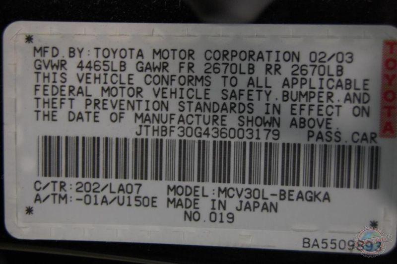 TEMPERATURE CONTROL LEXUS ES300 687674 02 03 ASSY AUTO, US $104.99, image 11