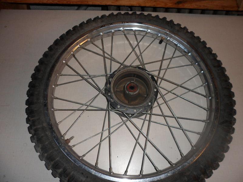 1979 yamaha mx175 mx 175 front  wheel 