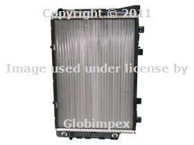 Mercedes w140 s320 300se 3.2 radiator behr oem new + 1 year warranty