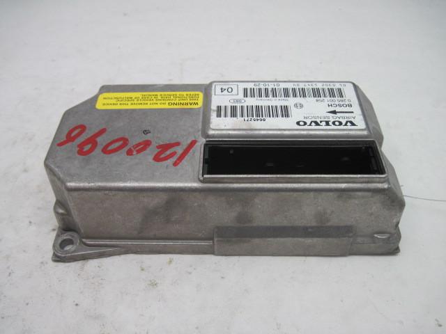 Air bag computer volvo s60 v70 s80 2001 01 2002 02 03 0 285 001 254 540987