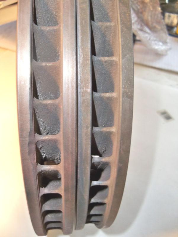 New alcon 1 1/4" front brake rotors 13 1/8" od 12 bolt nice nascar arca