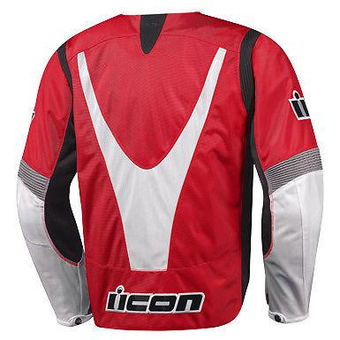 ICON JACKET OVERLORD TEXTILE RED 3X 2820-1962, US $190.00, image 2