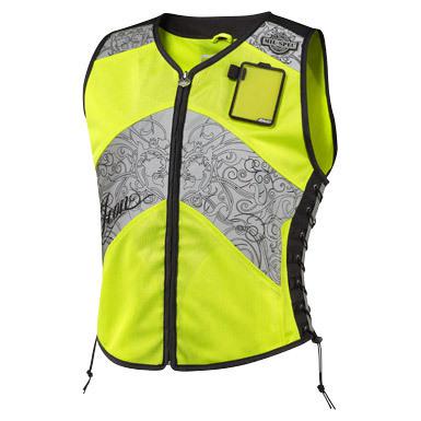 Icon vest corset ms yellow m/l 2831-0049