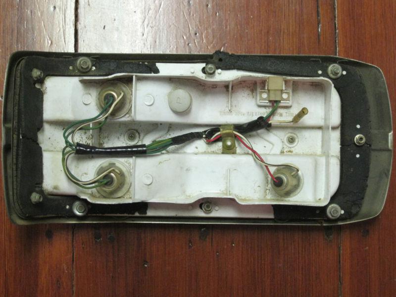1969 1970 Toyota Corolla tail light assembly - lens housing bezel wiring , US $30.00, image 2
