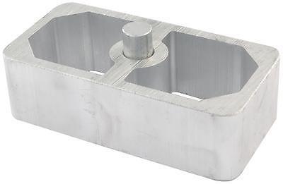 Allstar lowering block aluminum 2.00" drop rear 2.50" wide universal ea all56132