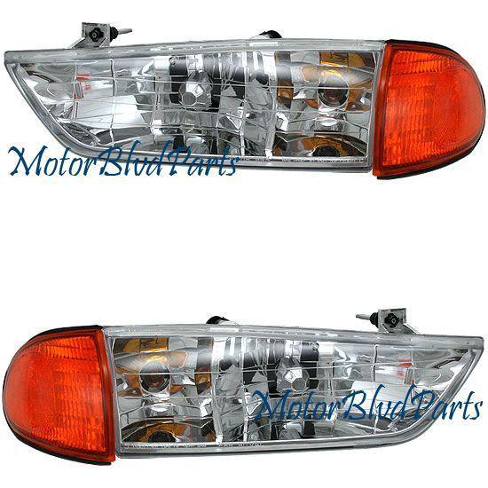 98 windstar headlight headlamp+corner lights left+right