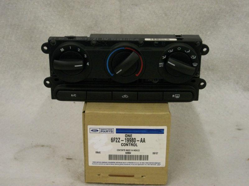 06/07 ford freestar - control assy manual air conditioning