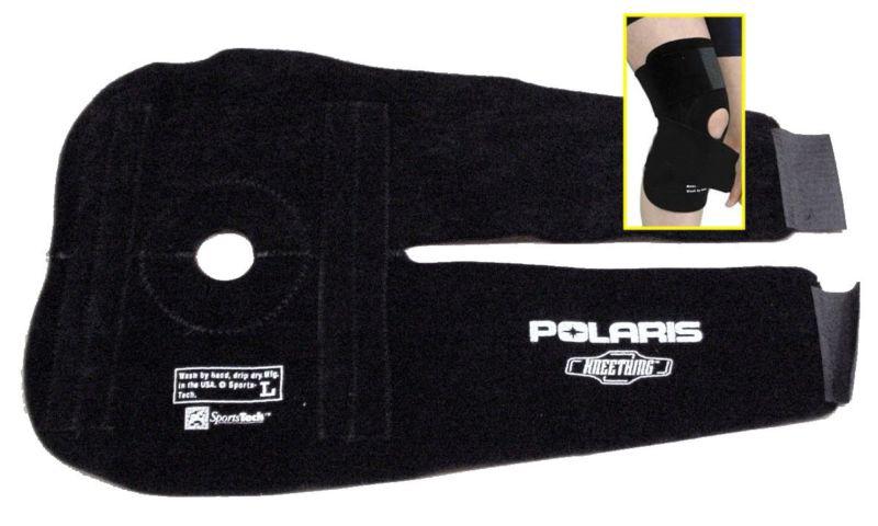 Polaris sportstech l snowmobile atv riding kneething knee support brace new  