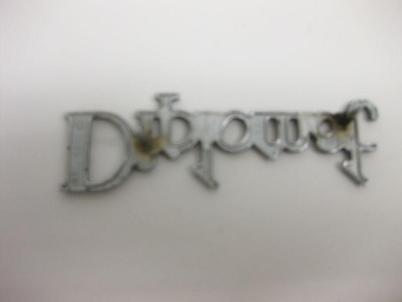 1979 1980 1977 82 83 84 78 DODGE DIPLOMAT EMBLEM #4017344 A DEAL DON'T MISS IT, US $21.28, image 4