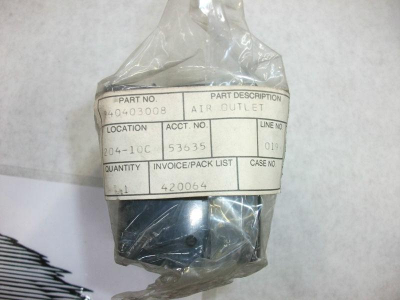 NOS Ferrari factory Dino 308 GT/4 A/C air outlet vent original OEM, US $75.00, image 4