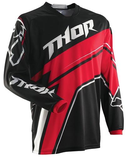 Thor phase stripe jersey small red new 2014
