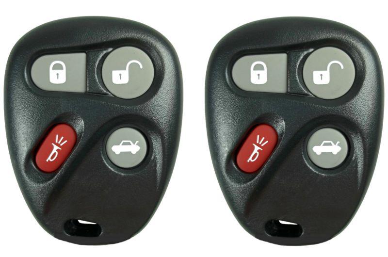 2 new gm replacement remote key keyless entry fob transmitter clicker memory #1