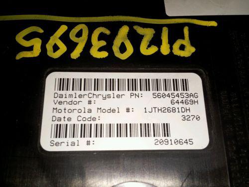 Dodge Durango ctm /body control module 2001 - 2003, US $45.00, image 2