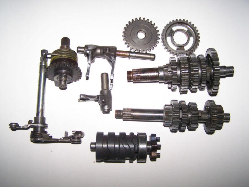 Sell 2003 Yamaha Yz80 Yz85 Yz 85 Transmission Shaft Gear Shift Drum Forks Tranny in Pompano