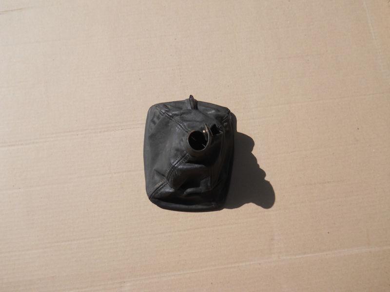 Sell VOLVO 240 MANUAL SHIFT BOOT COVER BLACK LEATHER in Redwood City