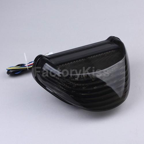 New integrated led tail+turn light for kawasaki zx 12r 00 01 02 03 smoke