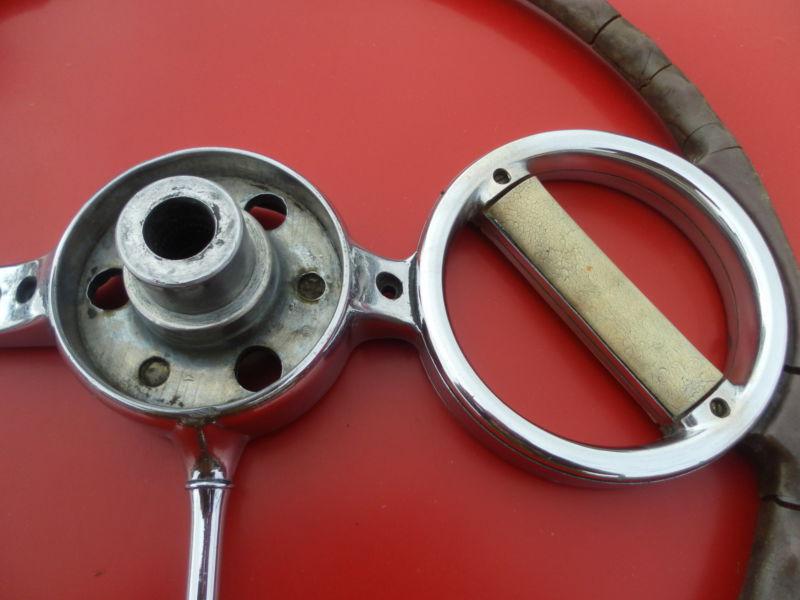 1941 1940 chevy deluxe steering wheel c/w built in spinner rat rod hot rod rare, US $399.99, image 11
