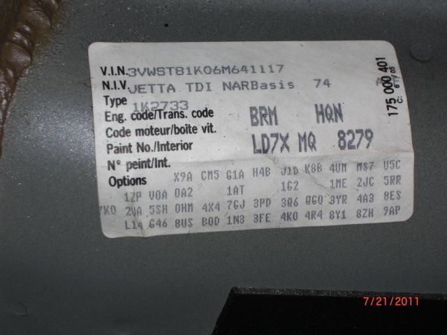 06 VW JETTA WIPER ARM, US $20.00, image 11