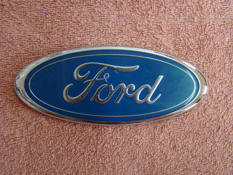 Ford factory blue oval emblem