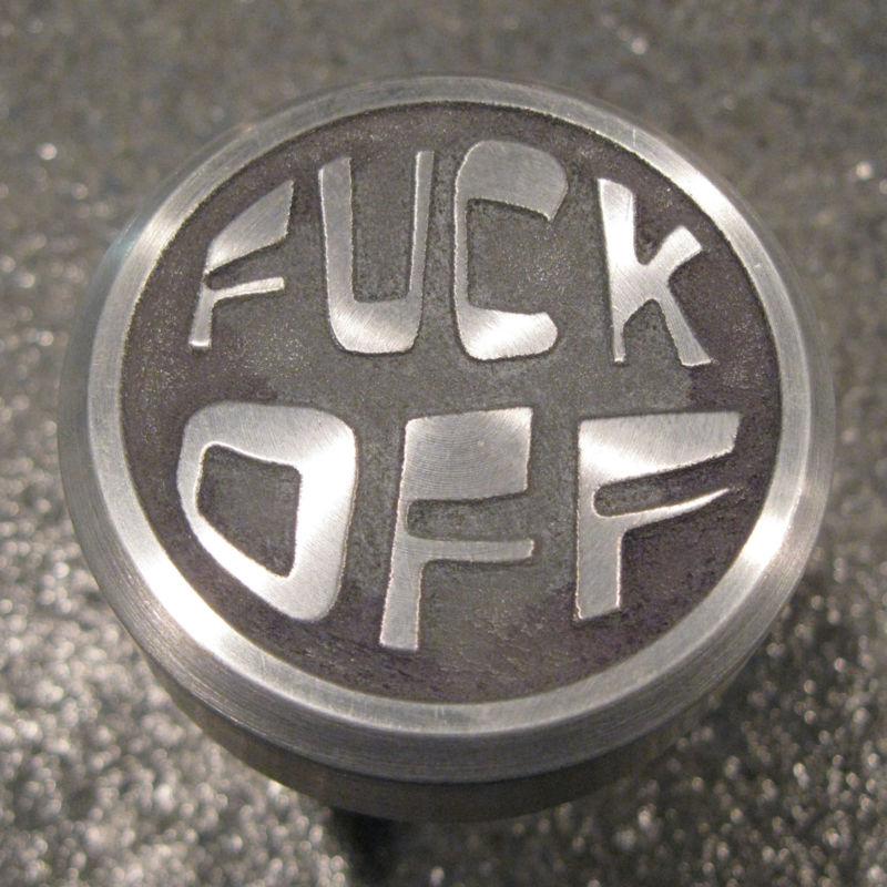 Sell Custom Etched Aluminum Jockey Shifter Knob Harley Triumph Chopper