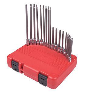 Sunex  tool 9928 18 piece long star socket bit set