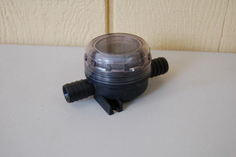 Flojet inline strainer #01740000 3/4 hose barb