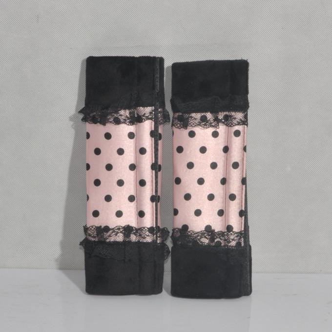 New Lovely Pink with White Dot Car Safety Comfortable Seatbelt Pads Cover, US $5.99, image 3