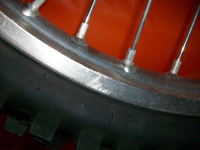 2002-2012 HONDA OEM FRONT WHEEL ROTOR RIM HUB CRF250R CRF450R CR125 CR250, US $185.00, image 3