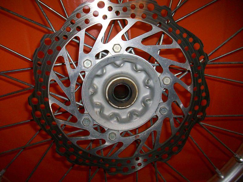 2002-2012 HONDA OEM FRONT WHEEL ROTOR RIM HUB CRF250R CRF450R CR125 CR250, US $185.00, image 4