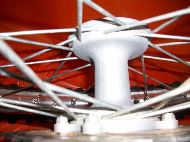 2002-2012 HONDA OEM FRONT WHEEL ROTOR RIM HUB CRF250R CRF450R CR125 CR250, US $185.00, image 7