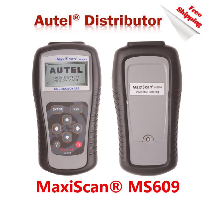 Maxiscan ms609 obdii/eobd code reader scan tool diagnosis for abs original 