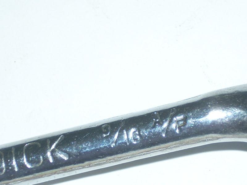KING DICK Chrome Vanadium Offset Box Wrench #DDA216   1/2 & 9/16  England , US $22.95, image 5