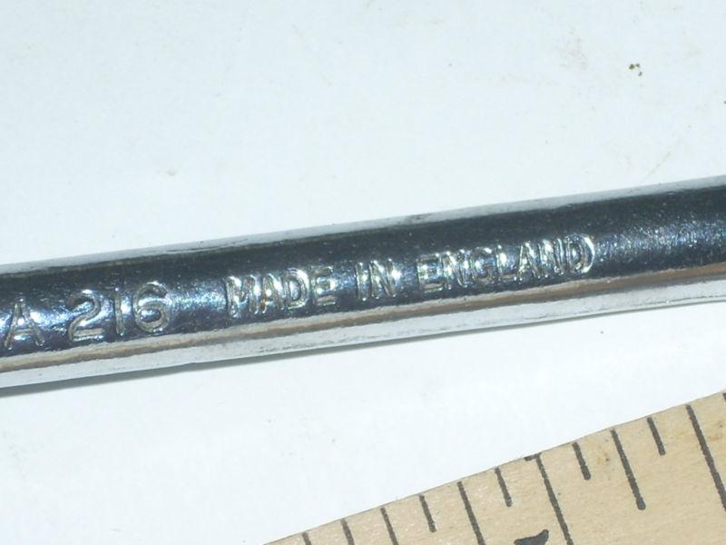 KING DICK Chrome Vanadium Offset Box Wrench #DDA216   1/2 & 9/16  England , US $22.95, image 8